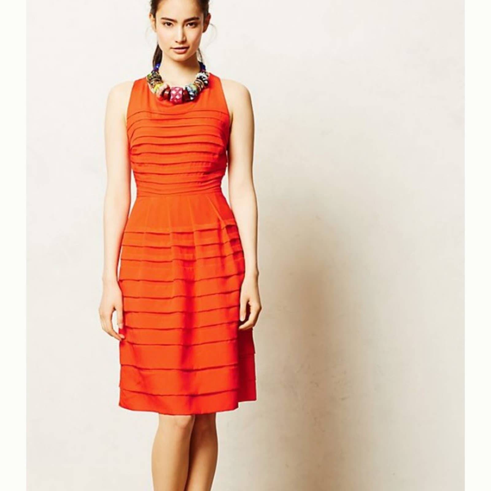 NWT 14 Anthropologie Fluttered Conchita Dress by Eva Franc Cute & Flattering NWT 14 Anthropologie Fluttered Conchita Dress by Eva Franc Cute & Flattering